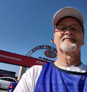 Dale Fackler at Indy - Vest #37